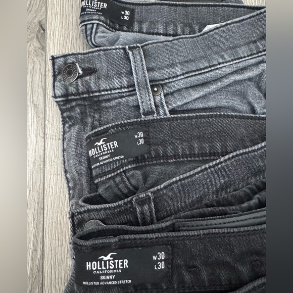 Set of 3 Hollister Men’s Jeans - Picture 4 of 10